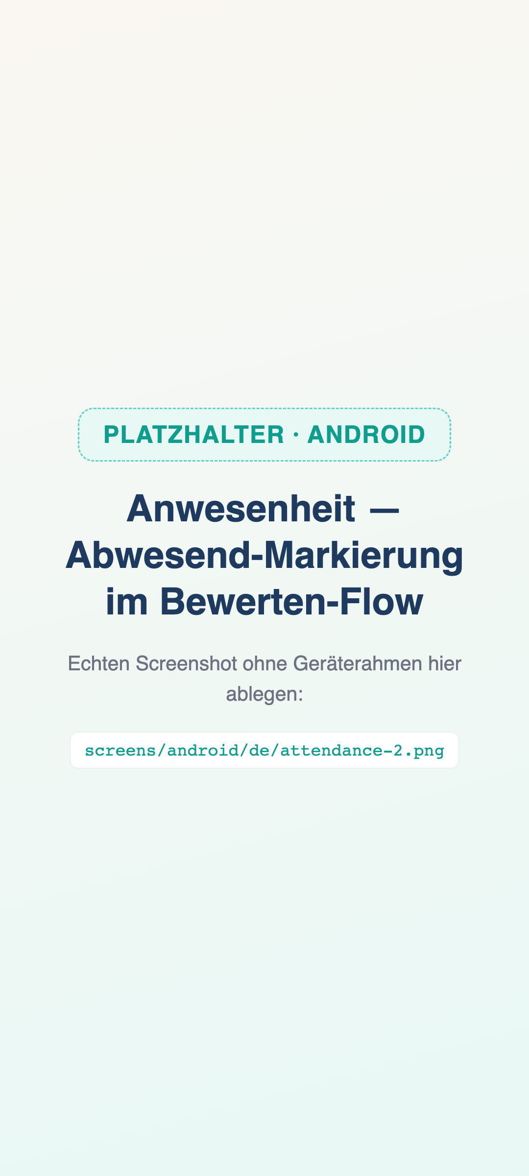 Anwesenheit nebenbei erfasst. (Bild 2 von 2)
