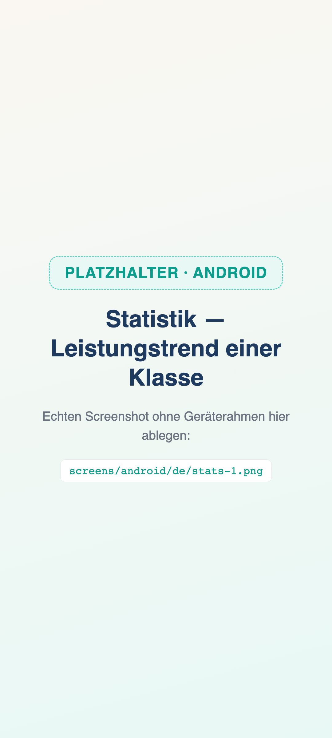 Trends erkennen, bevor Zeugnisse anstehen. (Bild 1 von 2)