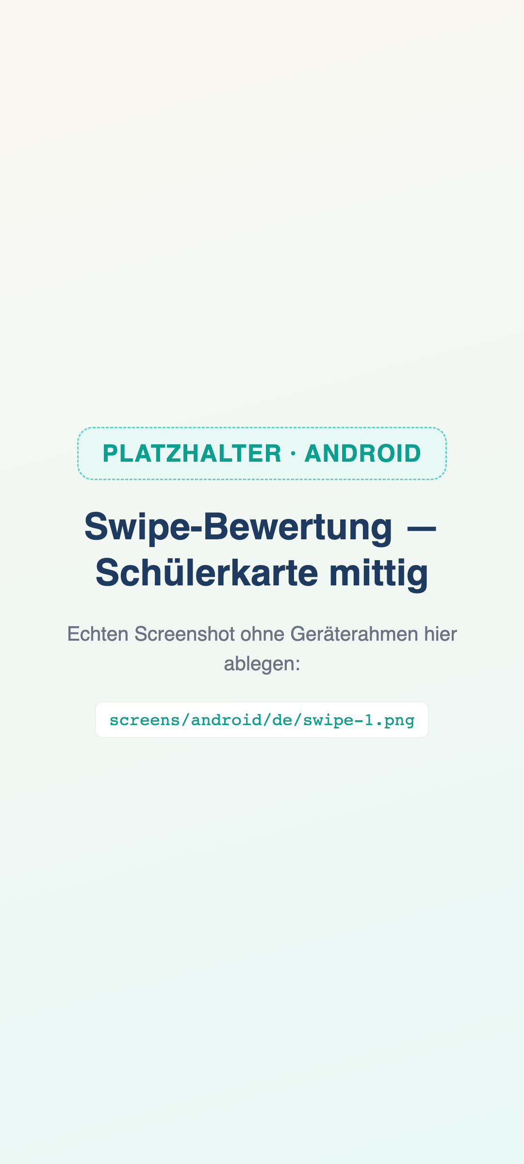 Per Swipe bewerten. (Bild 1 von 4)